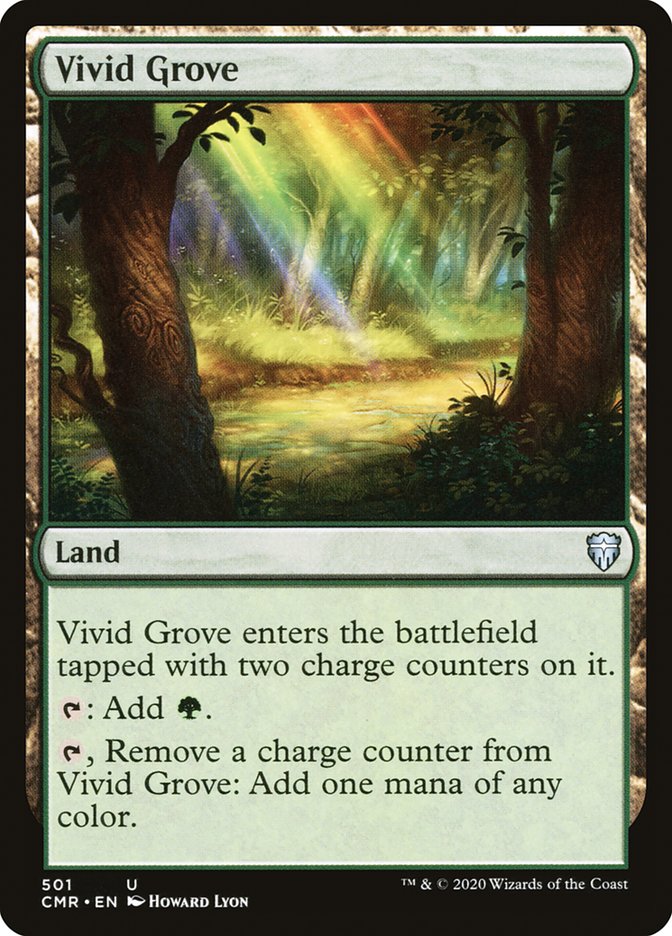 Vivid Grove [Commander Legends] MTG Single Magic: The Gathering | Red Claw Gaming