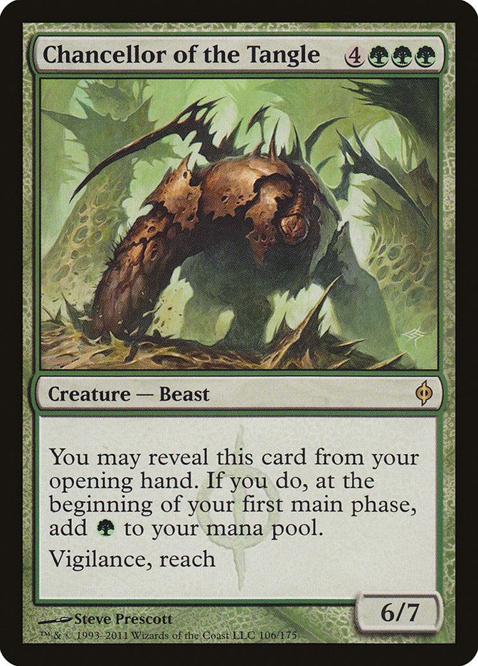 Chancellor of the Tangle [New Phyrexia] MTG Single Magic: The Gathering | Red Claw Gaming