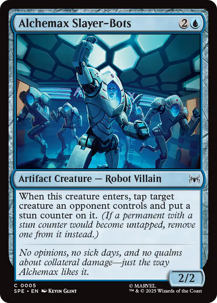 Alchemax Slayer-Bots [Marvel's Spider-Man: Eternal-Legal] MTG Single Magic: The Gathering | Red Claw Gaming