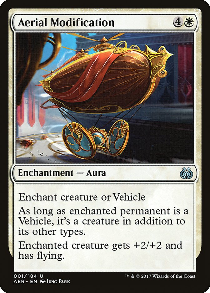 Aerial Modification [Aether Revolt] MTG Single Magic: The Gathering | Red Claw Gaming