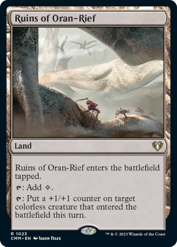 Ruins of Oran-Rief [Commander Masters] MTG Single Magic: The Gathering | Red Claw Gaming