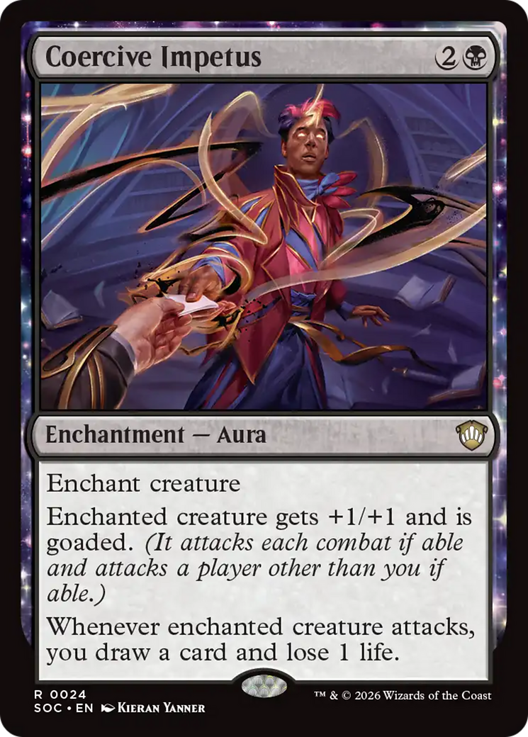 Coercive Impetus [Secrets of Strixhaven Commander] MTG Single Magic: The Gathering | Red Claw Gaming