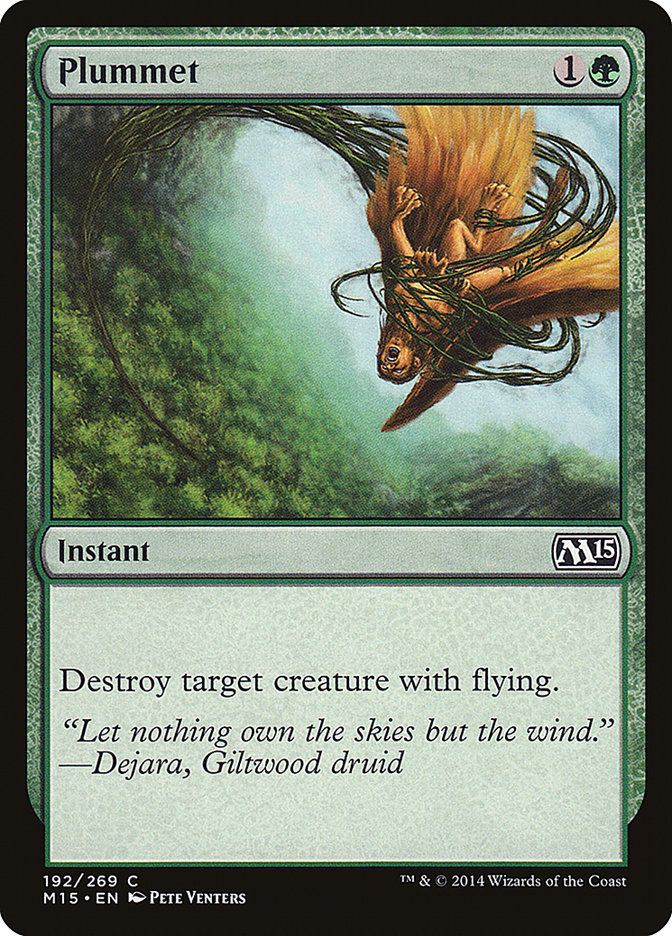 Plummet [Magic 2015] MTG Single Magic: The Gathering | Red Claw Gaming