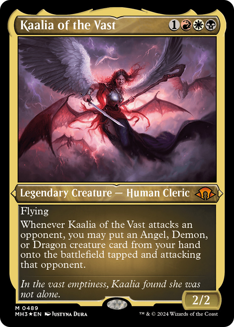 Kaalia of the Vast (Foil Etched) [Modern Horizons 3] MTG Single Magic: The Gathering    | Red Claw Gaming