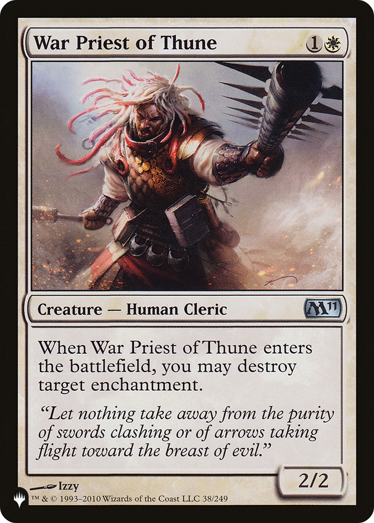 War Priest of Thune [The List] MTG Single Magic: The Gathering | Red Claw Gaming