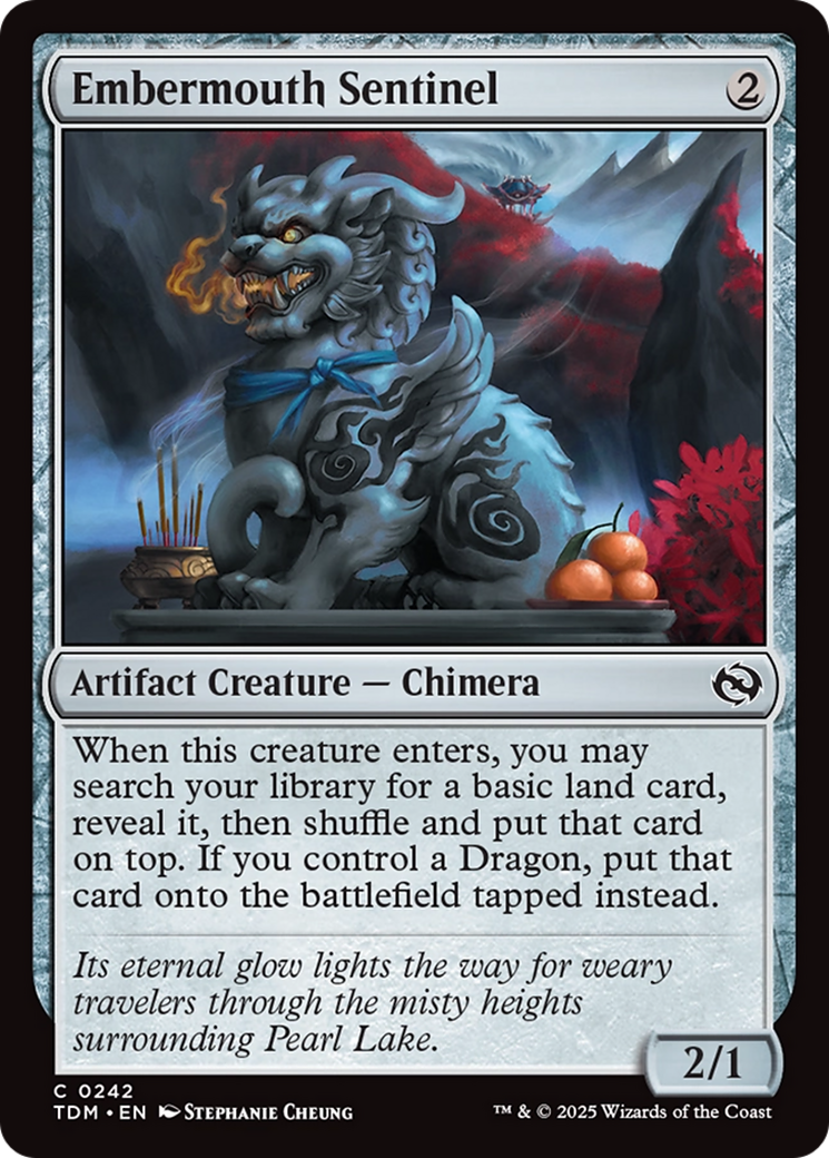 Embermouth Sentinel [Tarkir: Dragonstorm] MTG Single Magic: The Gathering | Red Claw Gaming
