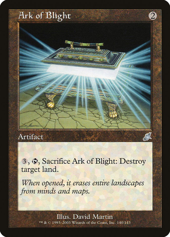 Ark of Blight [Scourge] MTG Single Magic: The Gathering | Red Claw Gaming