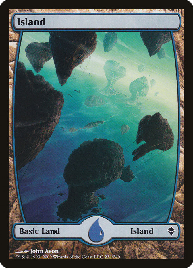 Island (234) [Zendikar] MTG Single Magic: The Gathering | Red Claw Gaming