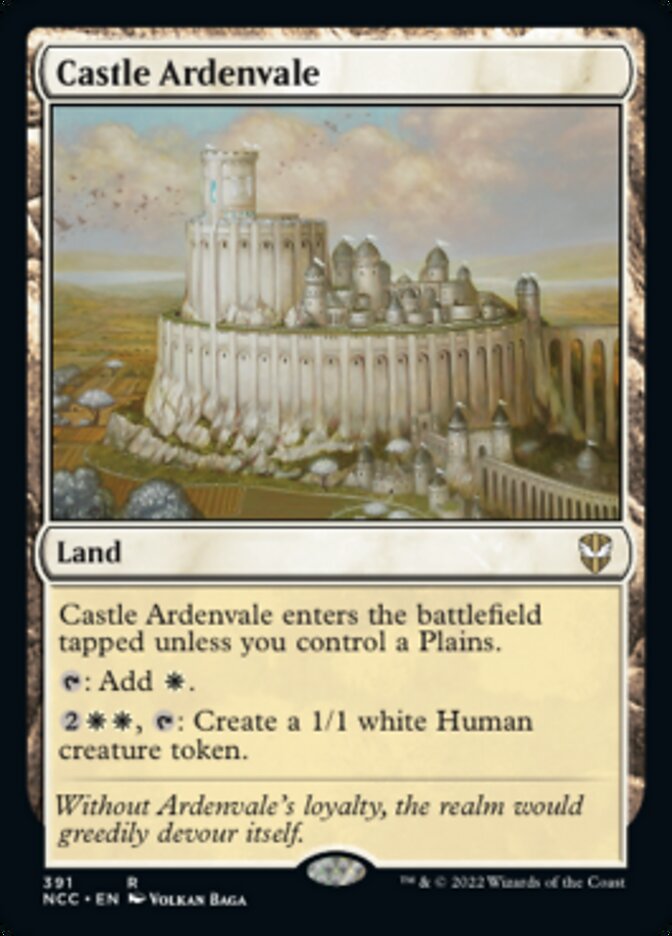 Castle Ardenvale [Streets of New Capenna Commander] MTG Single Magic: The Gathering | Red Claw Gaming