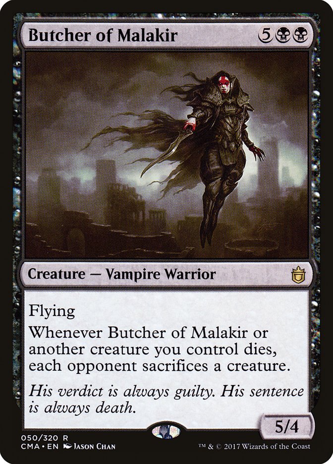 Butcher of Malakir [Commander Anthology] MTG Single Magic: The Gathering | Red Claw Gaming