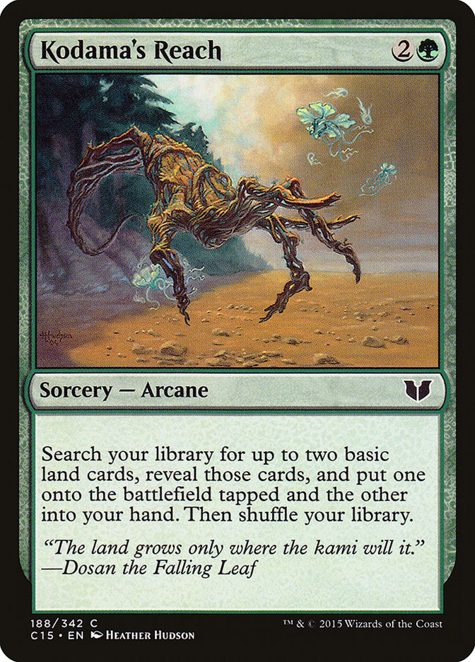 Kodama's Reach [Commander 2015] MTG Single Magic: The Gathering | Red Claw Gaming