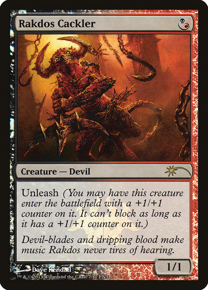 Rakdos Cackler [Friday Night Magic 2013] MTG Single Magic: The Gathering | Red Claw Gaming