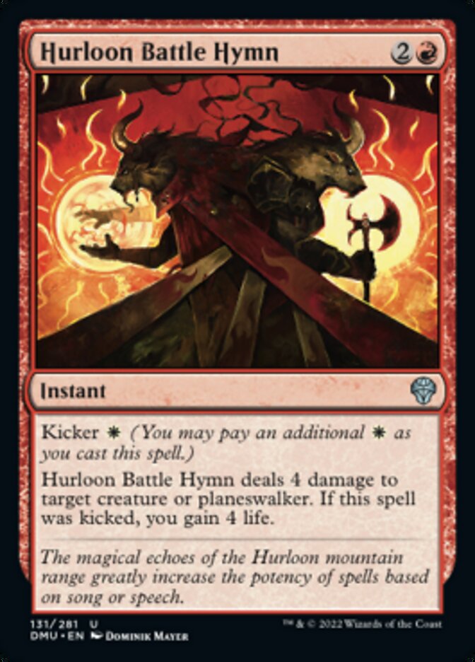 Hurloon Battle Hymn [Dominaria United] MTG Single Magic: The Gathering | Red Claw Gaming