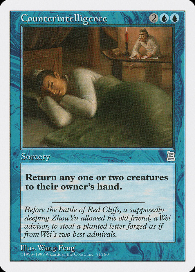 Counterintelligence [Portal Three Kingdoms] MTG Single Magic: The Gathering | Red Claw Gaming