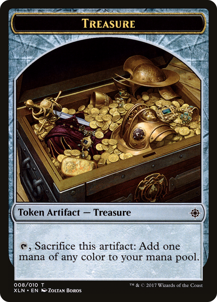 Elf // Treasure (0013) Double-Sided Token [The Hobbit Tokens] | Red Claw Gaming