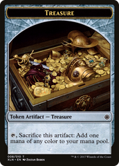 Elf // Treasure (0013) Double-Sided Token [The Hobbit Tokens] | Red Claw Gaming