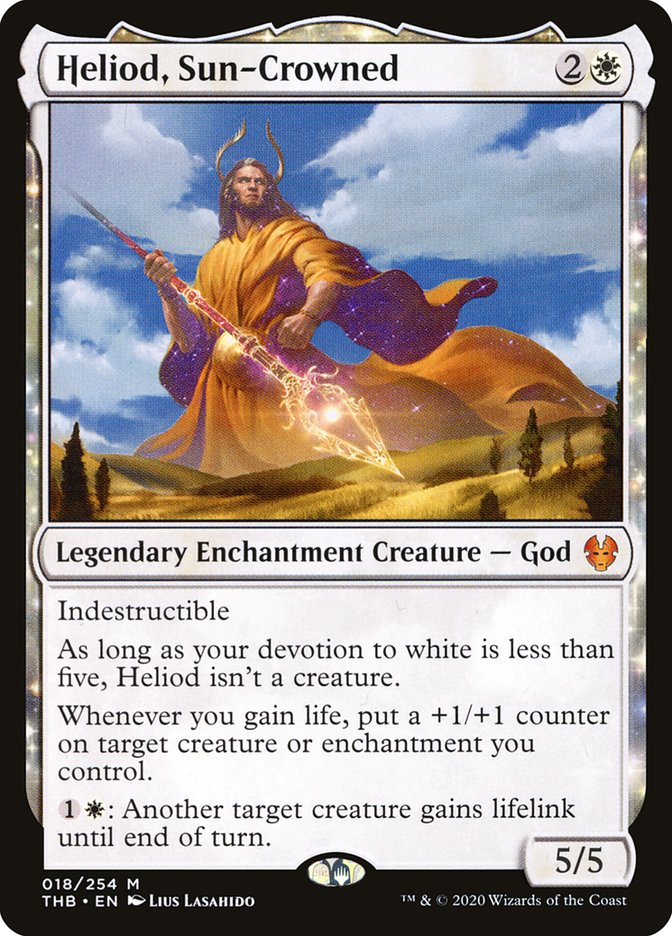 Heliod, Sun-Crowned [Theros Beyond Death] MTG Single Magic: The Gathering | Red Claw Gaming