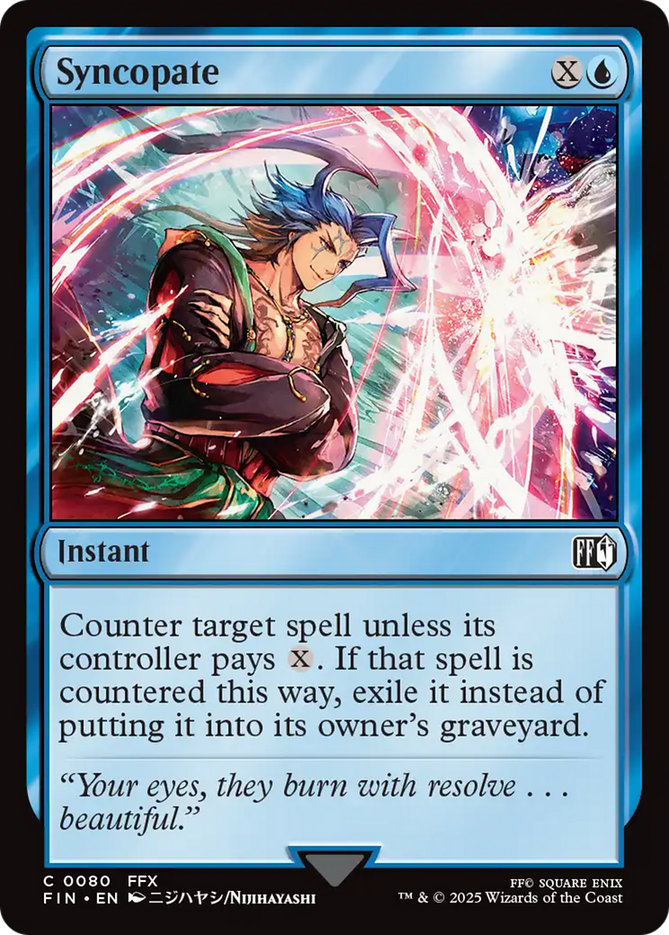 Syncopate [FINAL FANTASY] MTG Single Magic: The Gathering | Red Claw Gaming