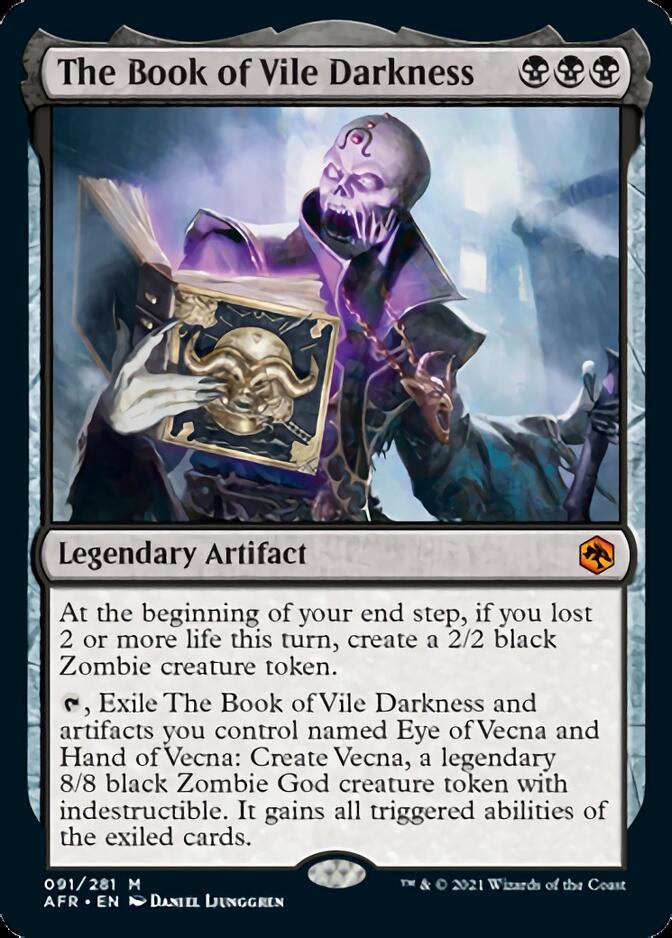 The Book of Vile Darkness [Dungeons & Dragons: Adventures in the Forgotten Realms] MTG Single Magic: The Gathering | Red Claw Gaming