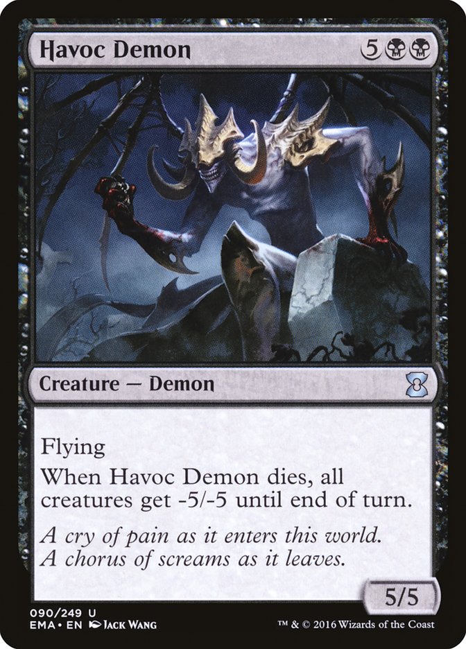 Havoc Demon [Eternal Masters] MTG Single Magic: The Gathering | Red Claw Gaming