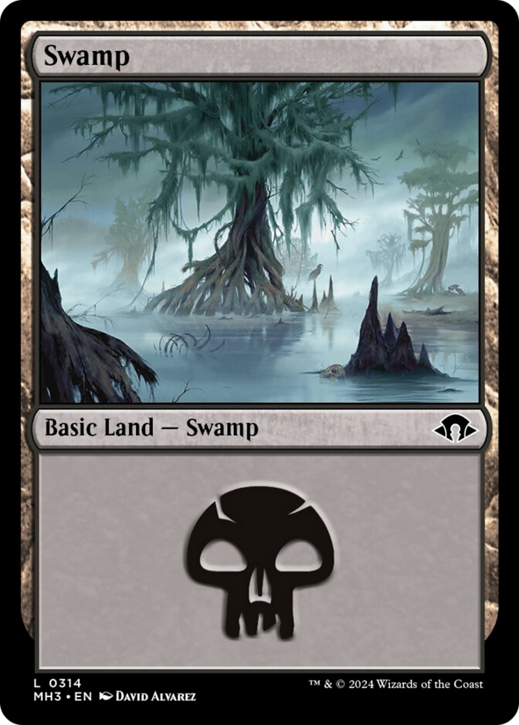 Swamp (0314) [Modern Horizons 3] MTG Single Magic: The Gathering    | Red Claw Gaming