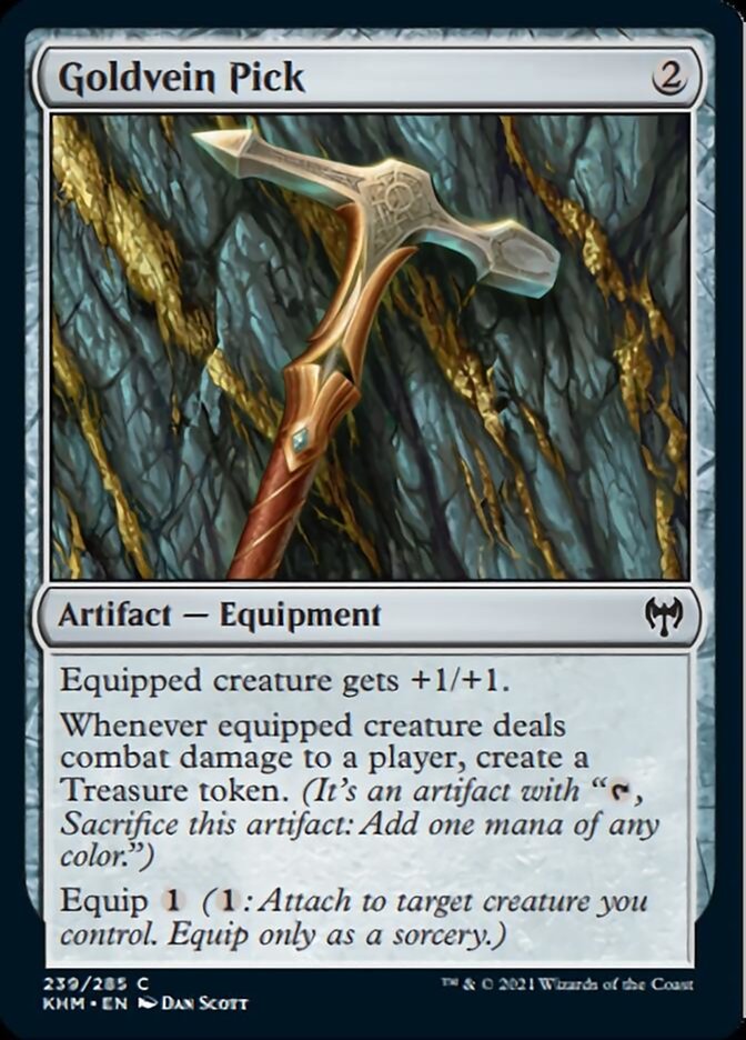 Goldvein Pick [Kaldheim] MTG Single Magic: The Gathering | Red Claw Gaming