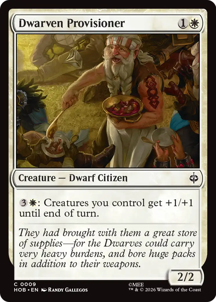 Dwarven Provisioner [The Hobbit] | Red Claw Gaming