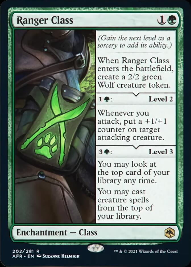 Ranger Class [Dungeons & Dragons: Adventures in the Forgotten Realms] MTG Single Magic: The Gathering | Red Claw Gaming
