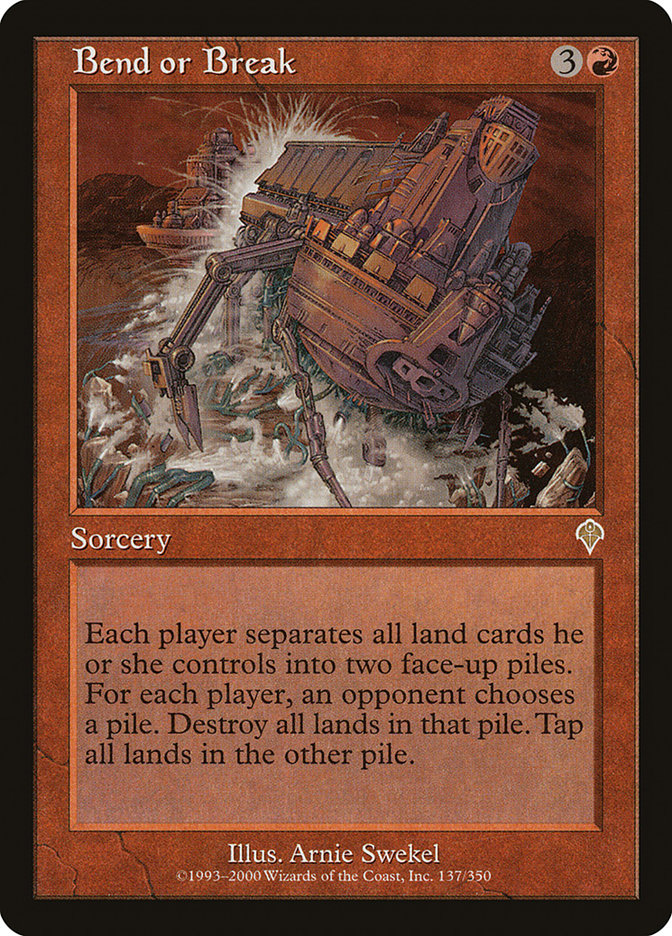 Bend or Break [Invasion] MTG Single Magic: The Gathering | Red Claw Gaming