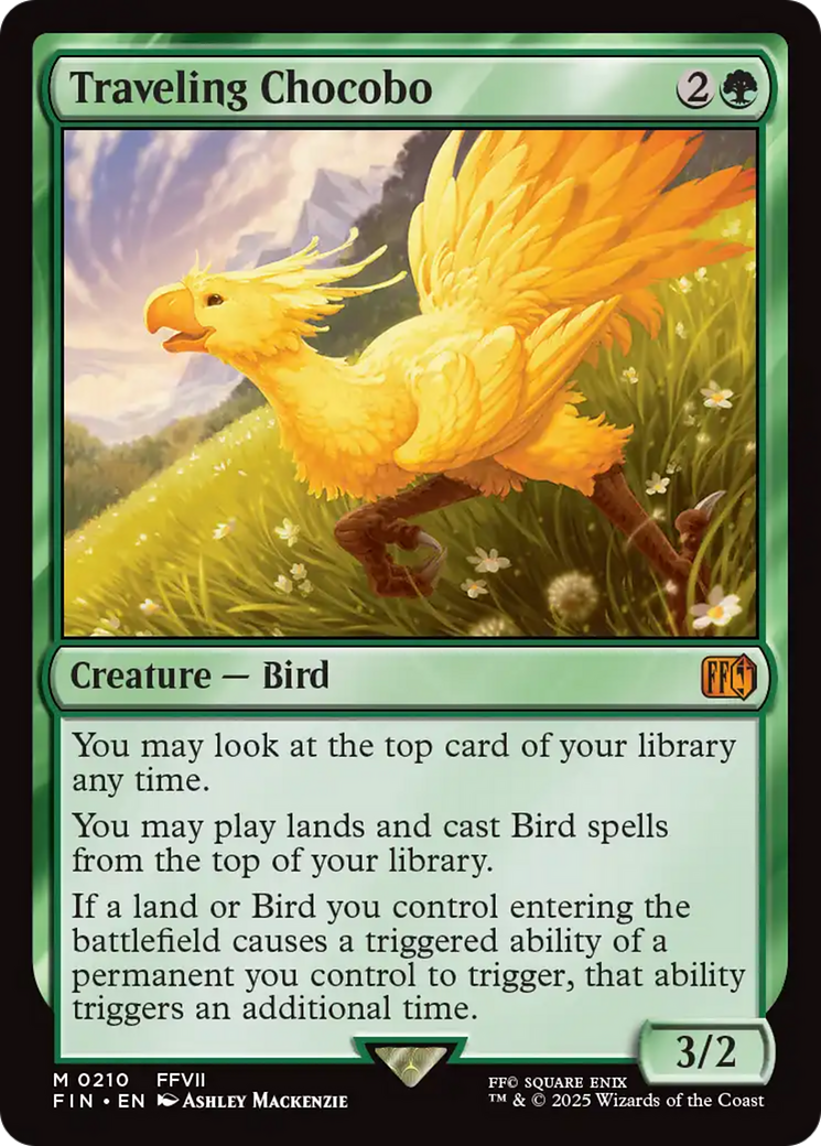 Traveling Chocobo [FINAL FANTASY] MTG Single Magic: The Gathering | Red Claw Gaming