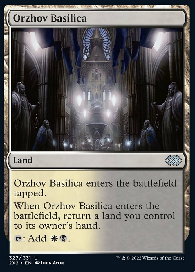 Orzhov Basilica [Double Masters 2022] MTG Single Magic: The Gathering    | Red Claw Gaming