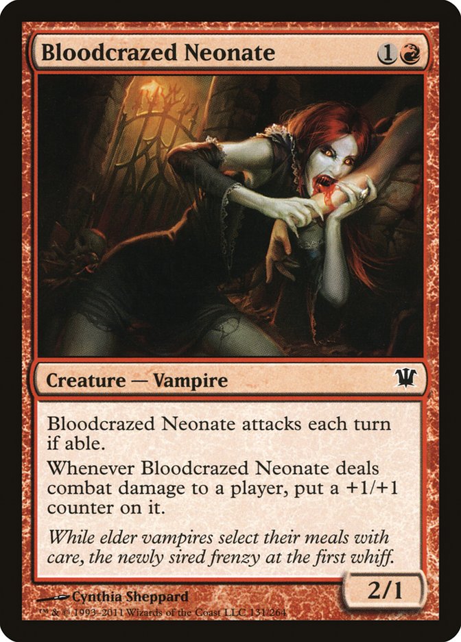 Bloodcrazed Neonate [Innistrad] MTG Single Magic: The Gathering | Red Claw Gaming
