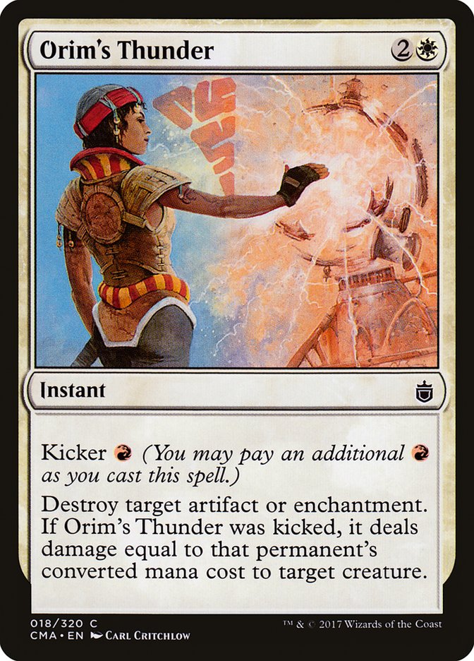 Orim's Thunder [Commander Anthology] MTG Single Magic: The Gathering | Red Claw Gaming