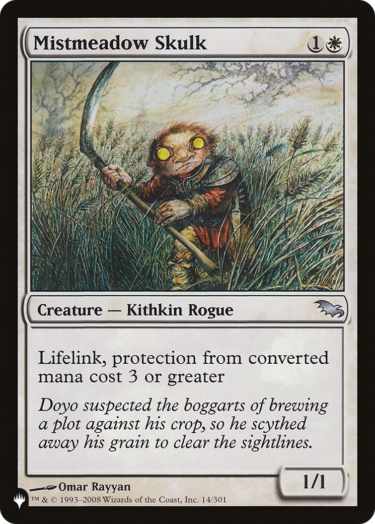 Mistmeadow Skulk [The List] MTG Single Magic: The Gathering | Red Claw Gaming