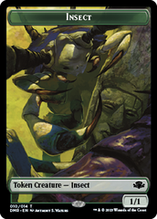 Insect // Cat (003) Double-Sided Token [Dominaria Remastered Tokens] MTG Single Magic: The Gathering | Red Claw Gaming