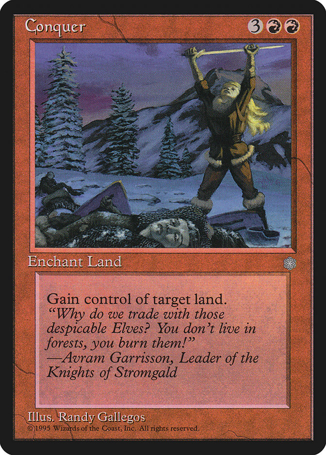 Conquer [Ice Age] MTG Single Magic: The Gathering | Red Claw Gaming