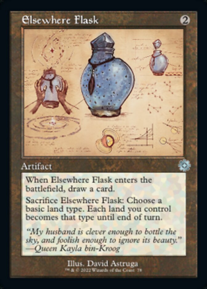 Elsewhere Flask (Retro Schematic) [The Brothers' War Retro Artifacts] MTG Single Magic: The Gathering | Red Claw Gaming