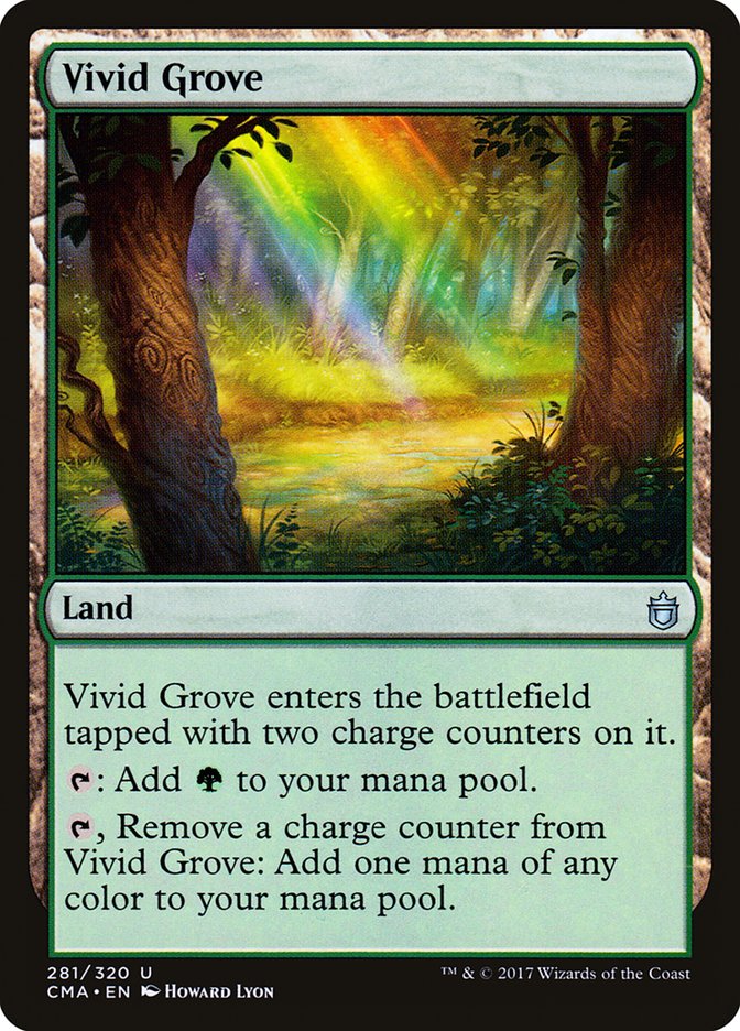 Vivid Grove [Commander Anthology] MTG Single Magic: The Gathering | Red Claw Gaming