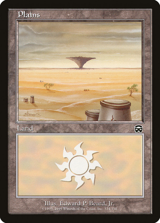 Plains (334) [Mercadian Masques] MTG Single Magic: The Gathering | Red Claw Gaming