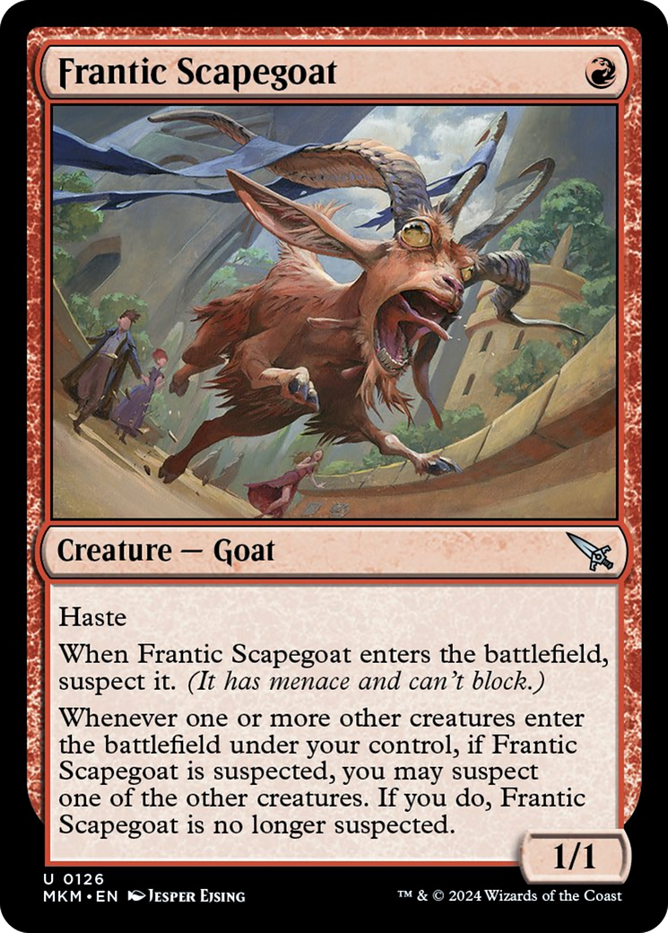 Frantic Scapegoat [Murders at Karlov Manor] MTG Single Magic: The Gathering    | Red Claw Gaming