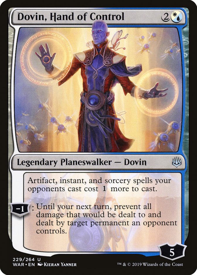 Dovin, Hand of Control [War of the Spark] MTG Single Magic: The Gathering | Red Claw Gaming