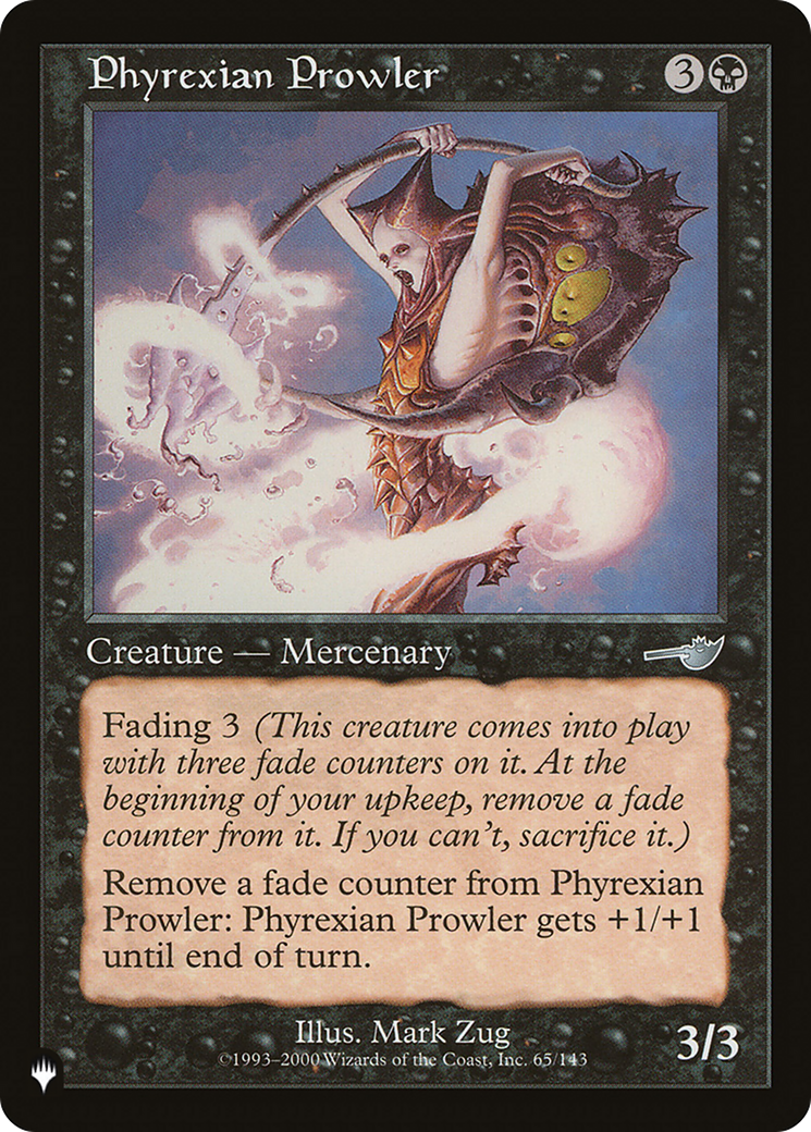 Phyrexian Prowler [The List] MTG Single Magic: The Gathering | Red Claw Gaming