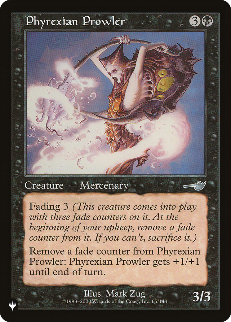 Phyrexian Prowler [The List] MTG Single Magic: The Gathering    | Red Claw Gaming