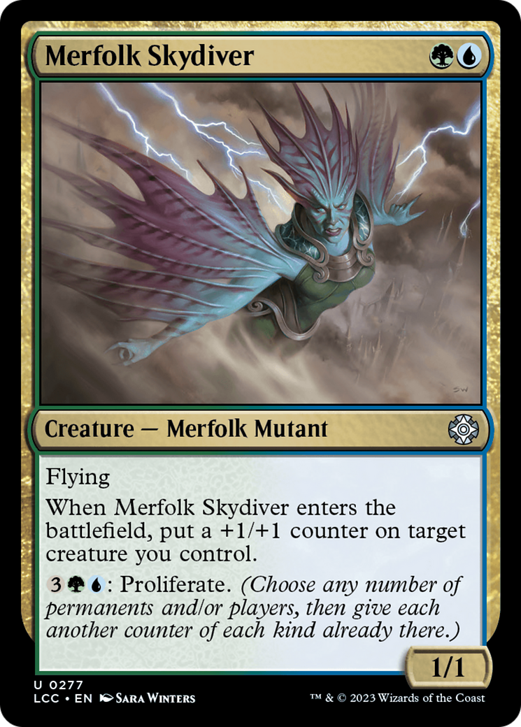 Merfolk Skydiver [The Lost Caverns of Ixalan Commander] MTG Single Magic: The Gathering | Red Claw Gaming