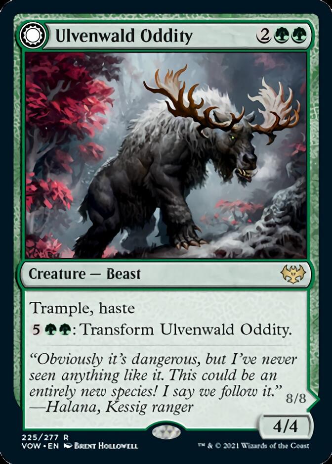 Ulvenwald Oddity // Ulvenwald Behemoth [Innistrad: Crimson Vow] MTG Single Magic: The Gathering | Red Claw Gaming