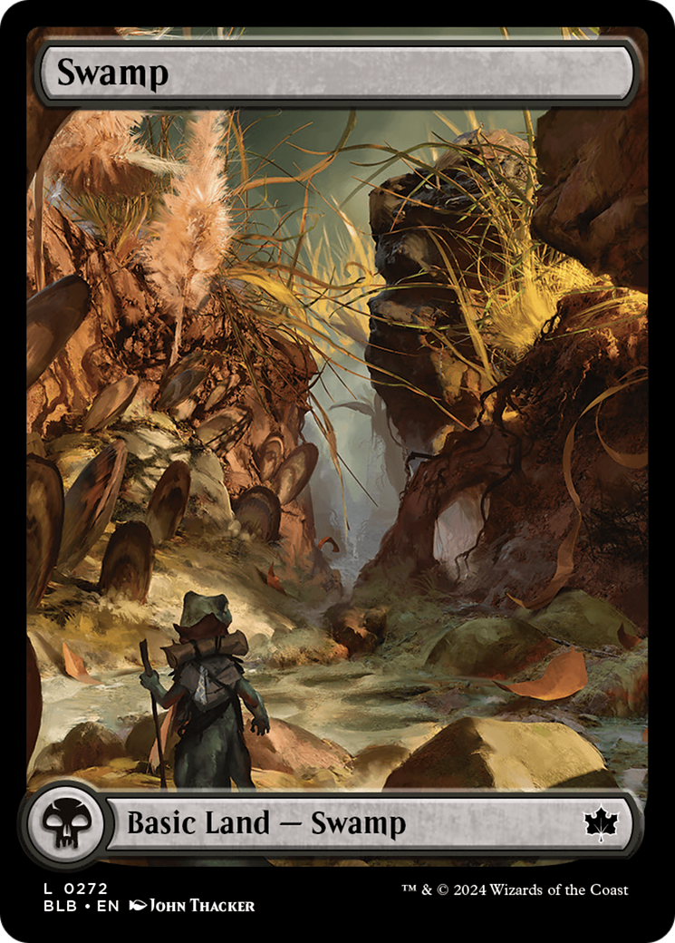 Swamp (0272) [Bloomburrow] MTG Single Magic: The Gathering | Red Claw Gaming