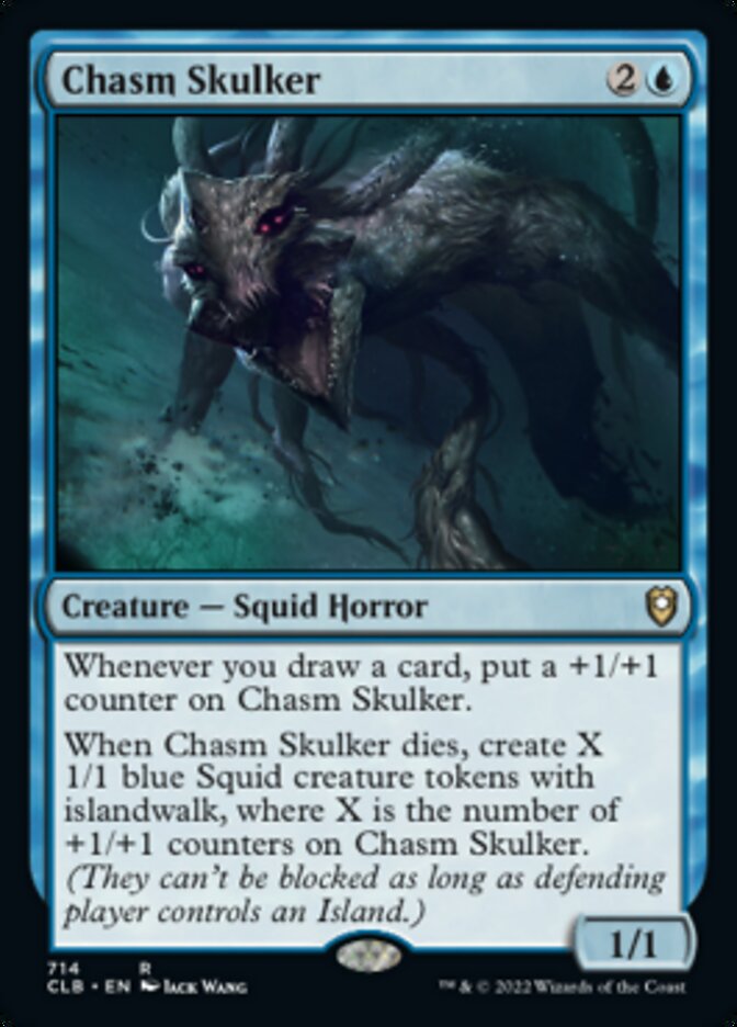 Chasm Skulker [Commander Legends: Battle for Baldur's Gate] MTG Single Magic: The Gathering | Red Claw Gaming