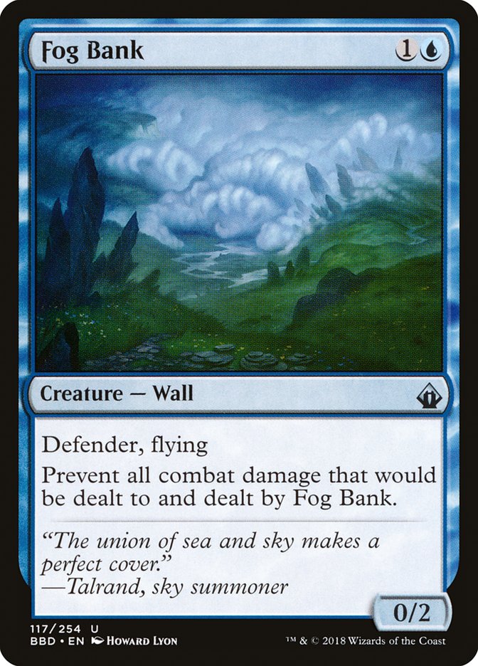 Fog Bank [Battlebond] MTG Single Magic: The Gathering | Red Claw Gaming