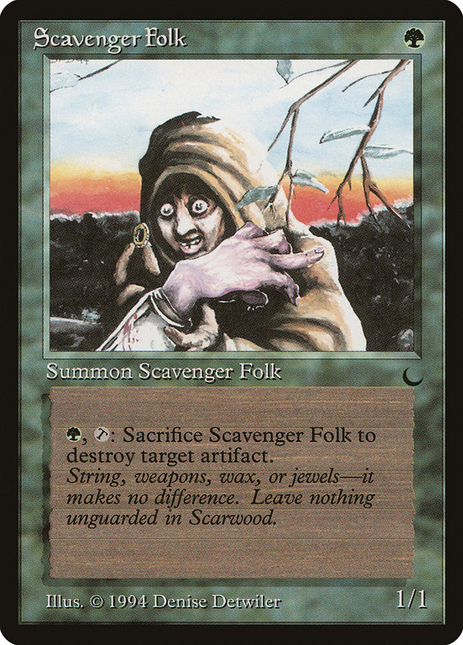 Scavenger Folk [The Dark] MTG Single Magic: The Gathering | Red Claw Gaming