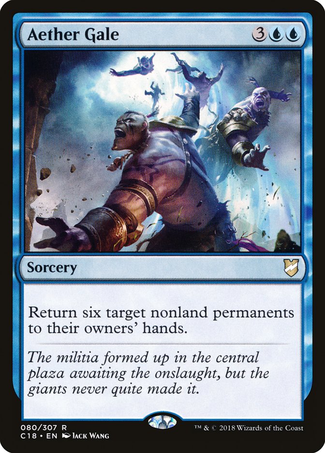 Aether Gale [Commander 2018] MTG Single Magic: The Gathering | Red Claw Gaming